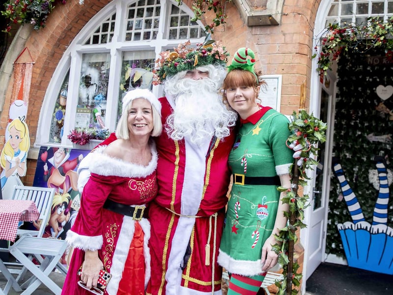 St Giles’ Street was closed to traffic to allow shoppers to walk freely down the road, which created a welcoming, community feel.