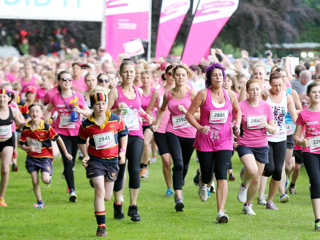 2014 - 5k Race for Life at Abington Park, Northampton.
