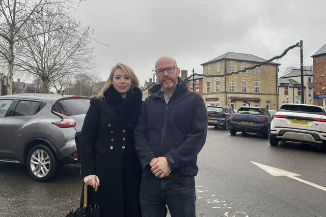 Sarah Bool, MP for South Northamptonshire, and John Taylor of Taylor Vets have been vocal in their opposition to the parking fees proposals in Brackley.