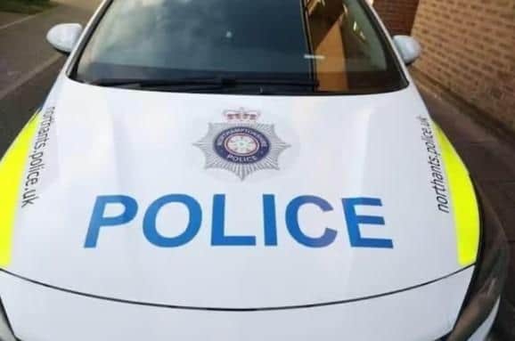 Northants Police say they are aware of the poster