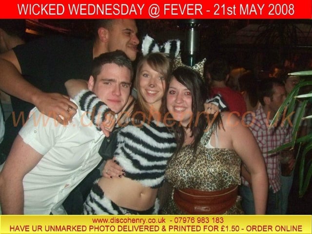 Nostalgic pictures from a Wednesday night out at Fever