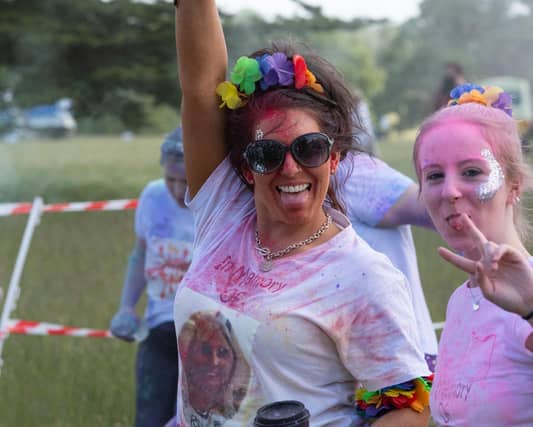 The Cynthia Spencer Northampton Colour Run 2022 took place at Overstone Park on Saturday, June 11.