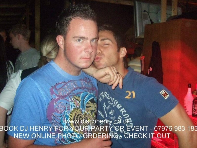 Nostalgic pictures from a night out on the town 15 years ago