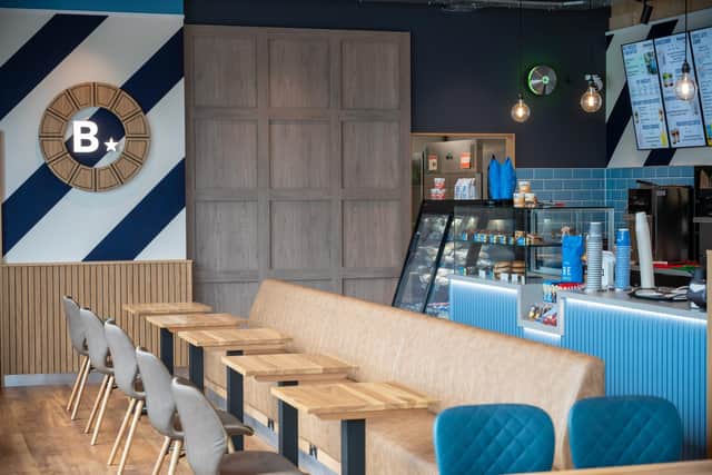 The venue is the firm's second drive-thru in Northampton.