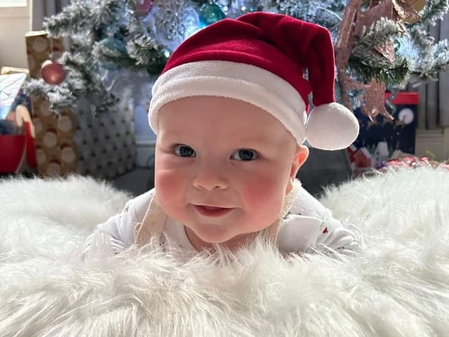 Five-month-old Grayson.