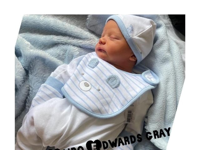 Kairo born on April 9 at 9.30pm weighing four lbs 15 ozs.
