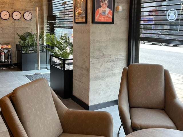 Inside the new Indian street food diner in Wellingborough Road