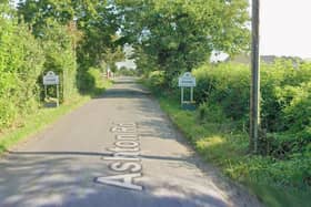 The incident happened in Ashton Road in Roade