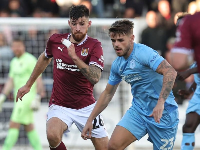 Bar Aygei's early chance, Cobblers gave Orient nothing from balls in behind and crosses into the box, a stark contrast to previous games. Made countless clearances and headers and defended his box. Flicked on Pinnock's throw for McGeehan to stab home... 8