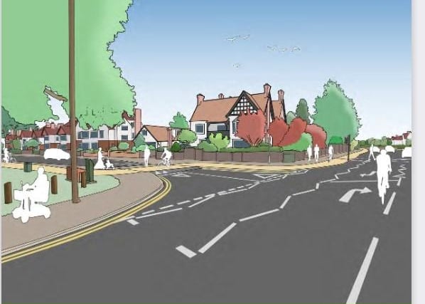 WNC has unveiled plans to improve cycle and pedestrian routes around the Abington Park Area