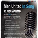 40 Men Wanted