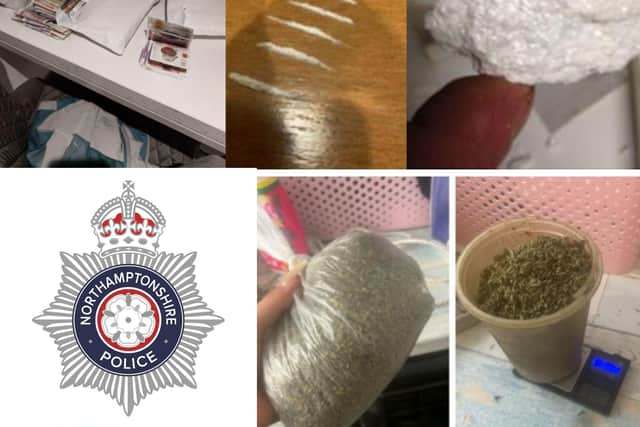 Some of the drugs paraphernalia seized by police