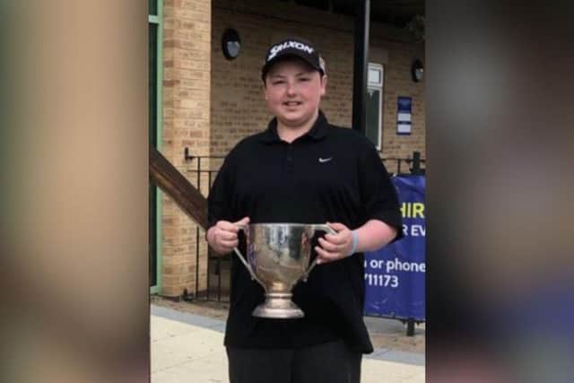 Sam Dunkley, described as talented, intelligent and funny, was a talented golfer. He started playing at the age of five and won an adult tournament at 14 while he was battling cancer.