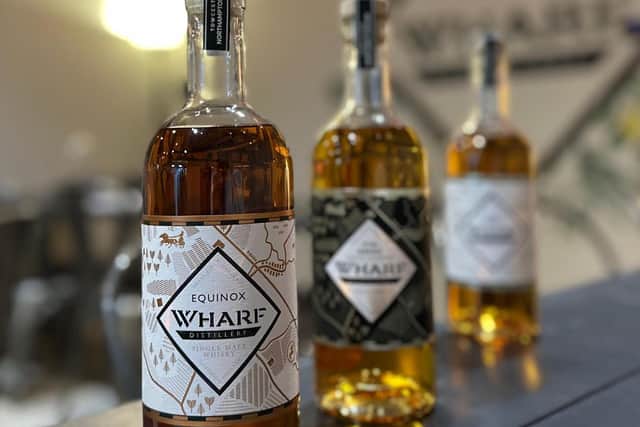 Sample Wharf's English Whisky and Single Malt's on St George's Day