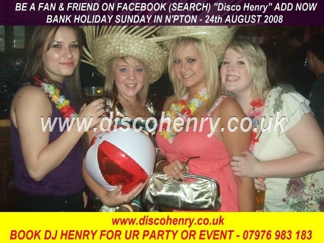 Nostalgic photos from a night out in town 18 years ago