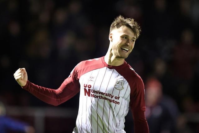 His second goal of the season was reward for an excellent showing at the back. Defended strongly when Sho-Silva threatened to get in on goal and produced a couple of smart blocks. Header just about crept in and it was crucial for Cobblers to hit back quickly after Carlisle took the lead... 8