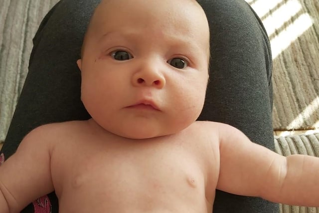 Rudy Fish was born at Jessop on April 16. "Many thanks to all the staff for remaining calm, professional and doing a fantastic job at such strange times," says proud mum, Vicky Exton.