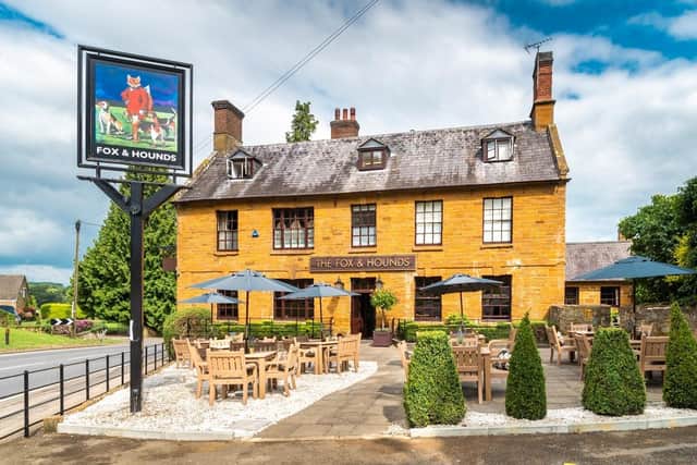 The Fox & Hounds, in Lower Harlestone.