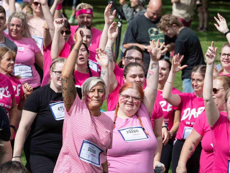 Pretty Muddy events took place in Abington Park on Saturday July 29, 2023.