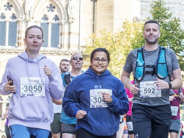 Hundreds of runners took part in the half marathon on Sunday September 15, 2024.