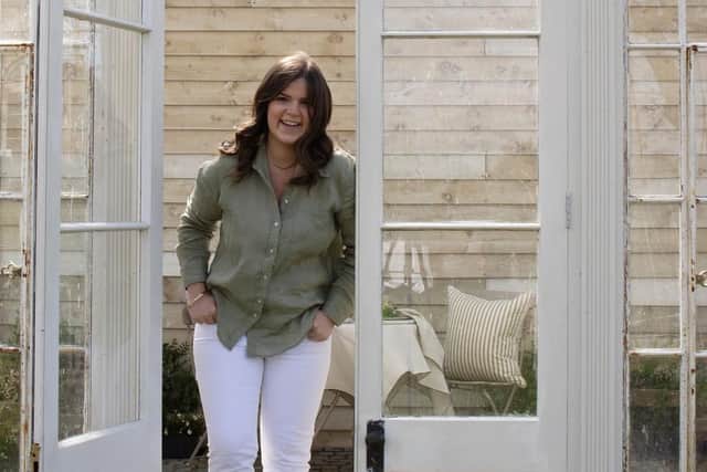 Louise Miller-Chalk is the business founder and she designs, sources the fabrics and hand makes all the products on offer.