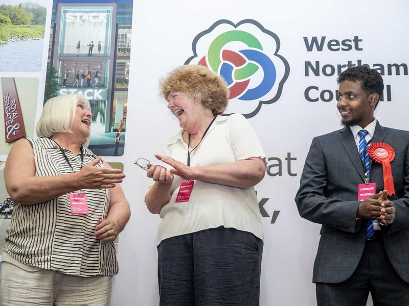 West Northamptonshire Council election count
