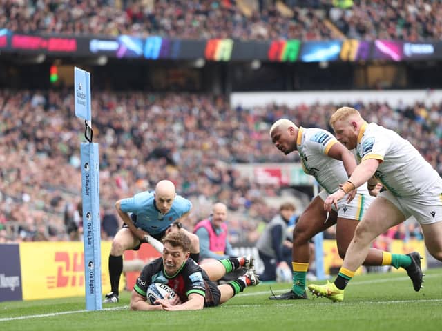 Will Porter scored twice for Quins (photo by Warren Little/Getty Images)