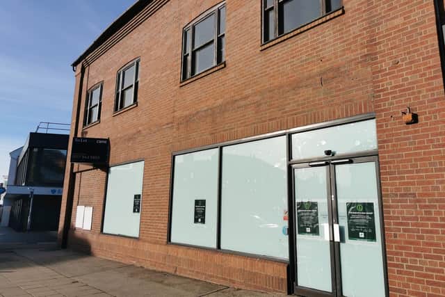 The site is now up for rent with CBRE real estate after Lloyds closed down in October