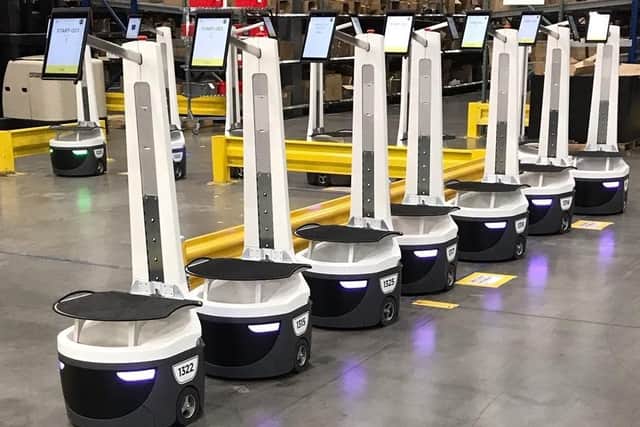 The LocusBots are increasing picking rates by 50% at John Lewis distribution centre in Milton Keynes