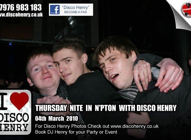 Nostalgic pictures from a night out at Roadmender