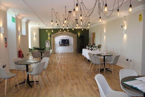 The newly refurbished Manor Restaurant.