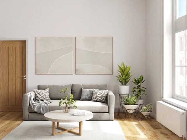The proposed 13 flats, set to be completed in January, have gone up for sale for £2.2million