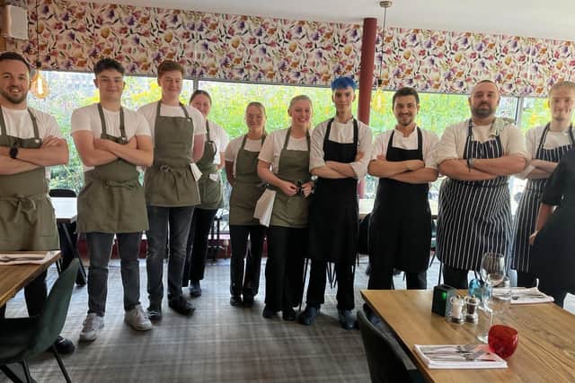 The team at The Red Lion in Cranford/Greedy Gordons