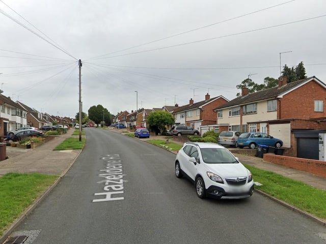 Hazeldene Road in Kingsley came in seventh with 34 reports