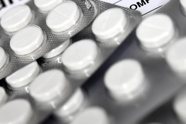 Shoppers in Northampton are being urged to check their pain relief tablets.