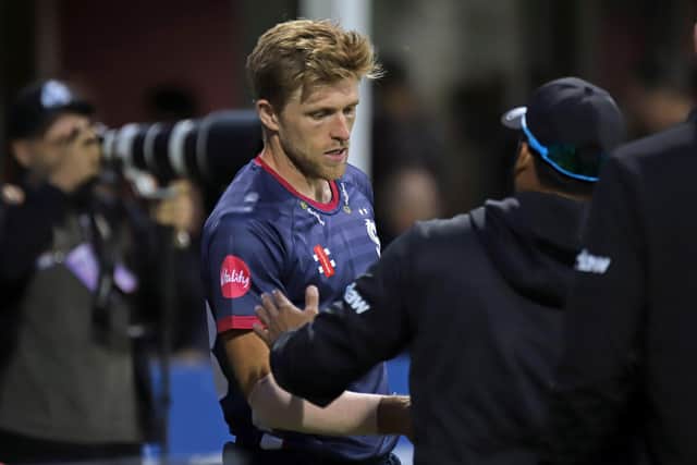 David Willey suffered a losing start in his first game as Steelbacks skipper (Picture: Peter Short)