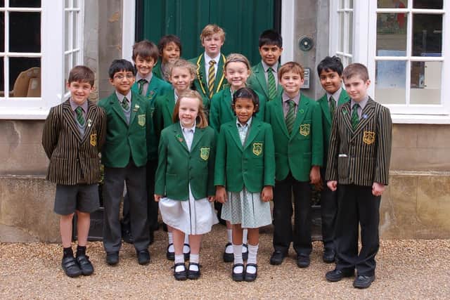 Picture of the journalists/young writers at Great Houghton School, as part of the school's newspaper project