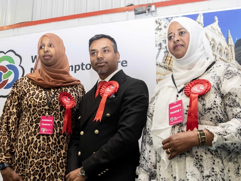 West Northamptonshire Council election count