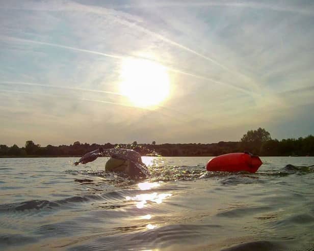 Open water swimming at Stanwick Lakes resumes this month