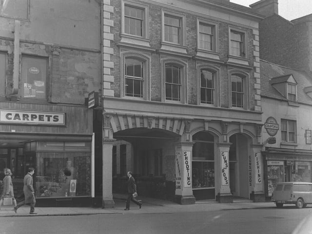 Shop exteriors, March 12, 1964