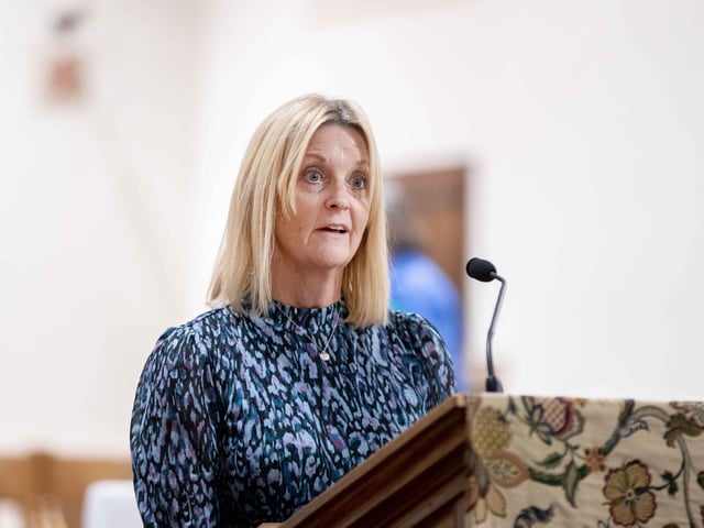 The service, hosted by Cynthia Spencer Hospice, took place on Tuesday (December 10), and encouraged people to remember loved ones this Christmas.