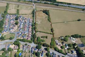 The 7-acre site off Brington Road and High Street in Flore sits on the north-eastern edge of the village.