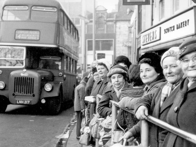 Mercer's Row bus - year unknown Northampton