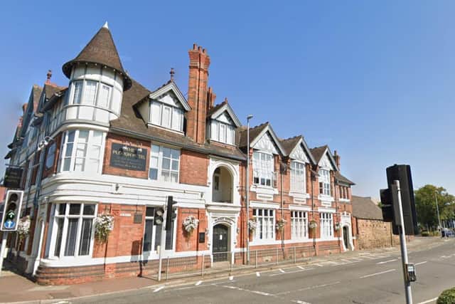 West Northants Council have approved a reserved matters application for work to go ahead on the demolition of part of the Plough Hotel in Northampton to build a block of apartments next to the historic pub.
Credit: Google Streetview