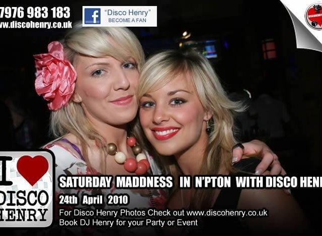 Nostalgic pictures from an April night out in town 13 years ago
