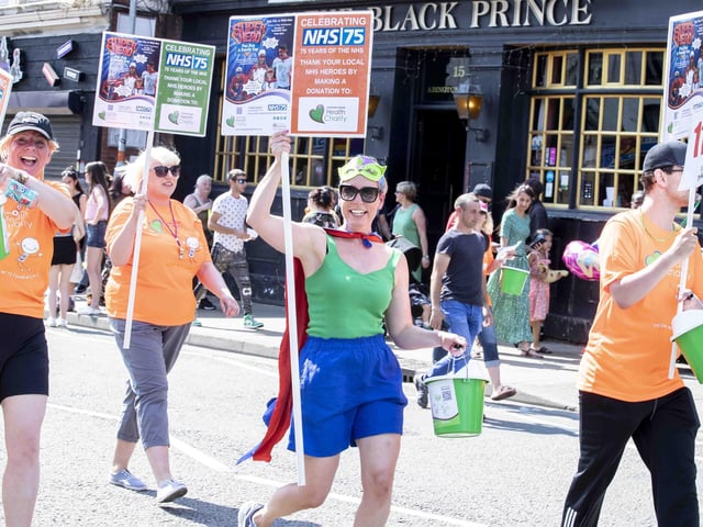 The sun shone as the carnival parade made its way through Northampton town centre on Saturday June 10.