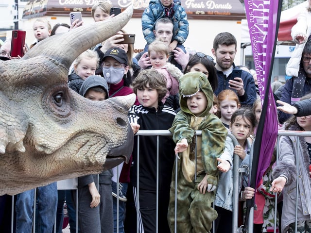 Dinosaur Day, Northampton Market Square.