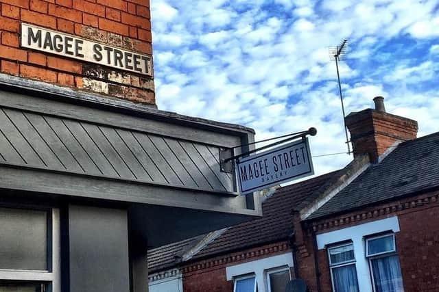 4.8 stars based on 420 Google reviews. Magee Street Bakery is a specialty coffee shop and bakery, selling sourdough breads, hand-roasted coffee and all things sweet. Location: 32b Derby Road, NN1 4JS.