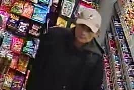 Police want to speak to the man in the picture.
