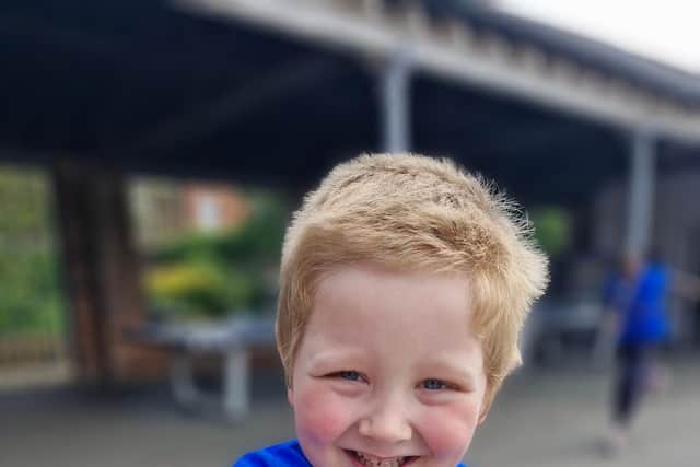 Children at Stimpson Avenue Academy took part in the third leg of the EMAT Torch Relay
